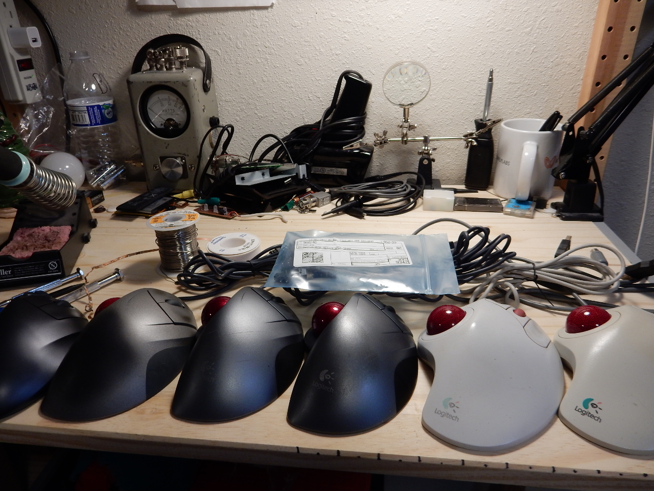 Fixing A Few Logitech Trackballs